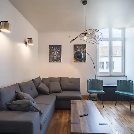 Apartment Le Logis De L'arc - 5min Hypercentre - Max 6 Personnes Troyes