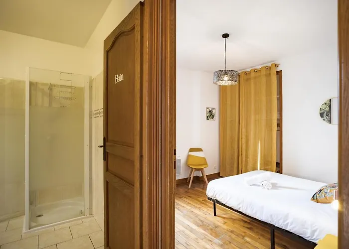 Le Logis De L'arc - 5min Hypercentre - Max 6 Personnes Lägenhet