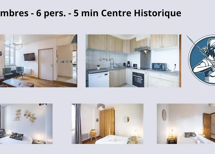 Le Logis De L'arc - 5min Hypercentre - Max 6 Personnes * Troyes